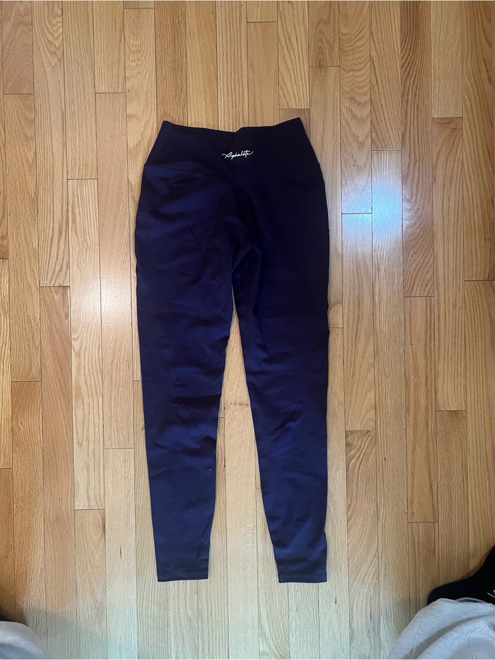 Alphalete High-Rise foldover Leggings in Peplum